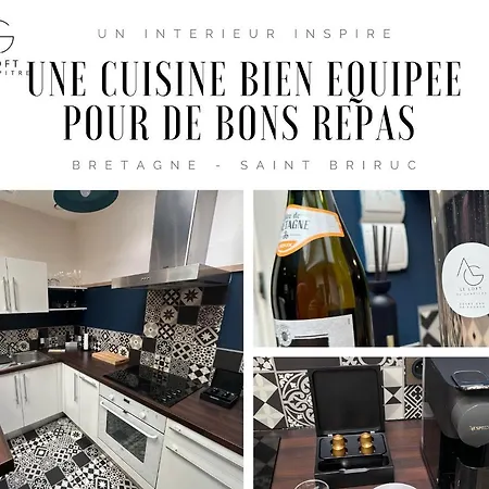 Appartement Le loft du chapitre à Saint-Brieuc Extérieur photo